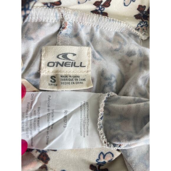 O’Neill Mini Dress Lennon Sleeveless paisley Sz S Boho cottage core - Picture 7 of 14